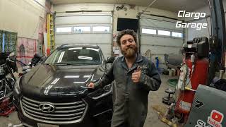 How To Replace the Low Beam Headlight Bulb On A 2019 Santa Fe XL - ep 97