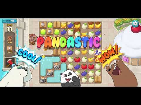 We Bare Bears Match3 Repairs Level 900 - No Boosters