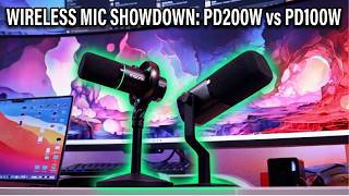 Maono PD200W vs PD100W: The Hybrid Wireless Mic Showdown! Which One Wins?