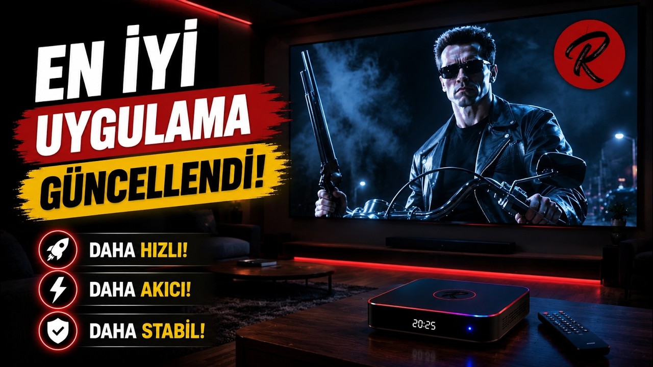 Android TV Box'lar İçin En İyi Uygulama Güncellendi! 🔥 REC
