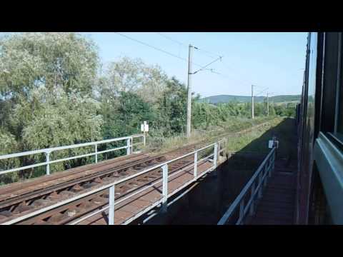 Regio 4110 (Cluj-Dej-Sighet) trecand peste Somesul Mare inainte de Beclean pe Somes