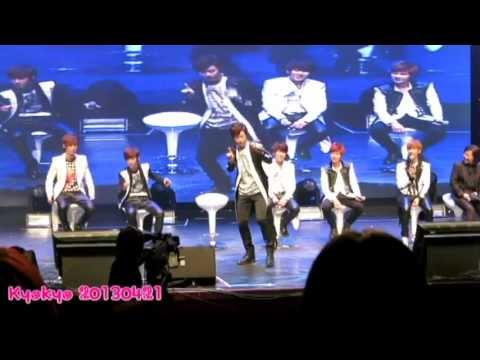 130421 BOYFRIEND in Taiwan Fanmeeting- Let's play KIYOMI