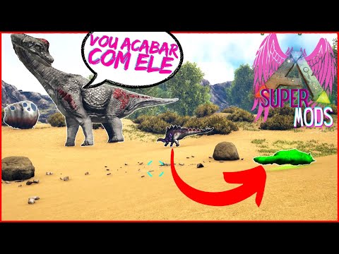 Ark SuperMods Ep.7: O DIA QUE FUI DOMAR UM ETERNAL DIREWOLF MASSS...