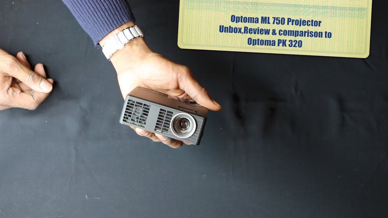 video Máy chiếu Optoma ML750 chính hãng 0