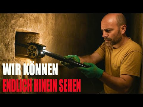 Archäologen öffnen endlich eine nie betretene Kammer in Ägyptens Pyramide