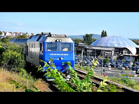Passenger Trains in Oradea-Romania-05.09.2020