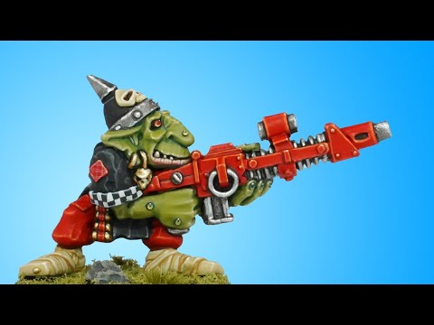 Painting Greenskins like it's 1994!