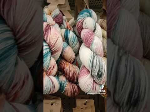 Yarn Bee Yarn #shorts #yarn #crochet #yarnaddict #shortvideo #fiberart #knitting  #subscribe #knit