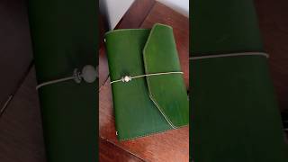 The New Paper Republic Le Trifold Leather Journal #botanygreen #rusticrose