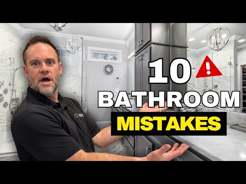 Architect's TOP 10 Bathroom Design Mistakes (& How to Fix Them)