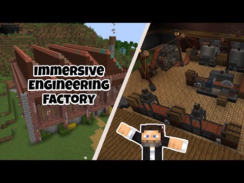 Jangro's Modded Minecraft #2 - Factory Build with Immersive Engineering!