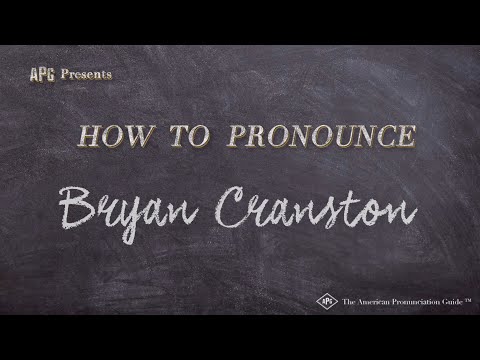 How to Pronounce Bryan Cranston (Real Life Examples!)