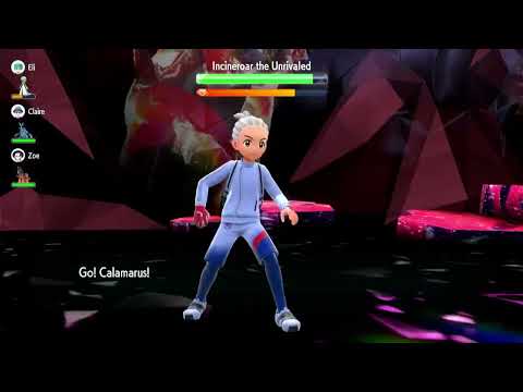 Malamar VS Incineroar, easy solo catch.