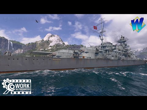 Mecklenburg - Tier X German Battleship (Video)