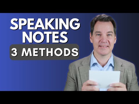 How to Start a Speech