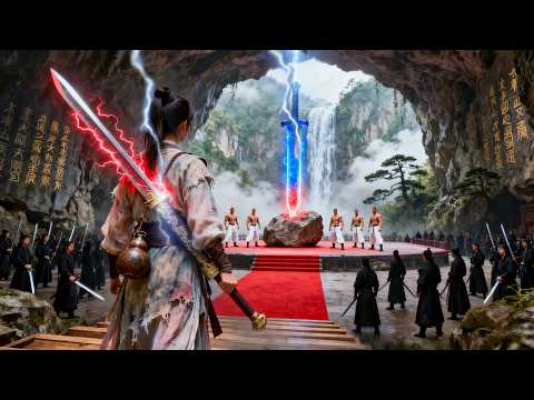 廢柴小夥引天雷入體，任督二脈瞬間打通，萬劍歸宗橫掃全場！丨Donnie丨功夫丨動作#武俠 #熱門 #movie #中國電視劇