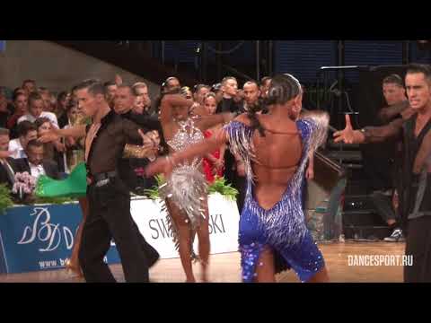 Kristaps Kalva - Yuliya Lisovska | Pasodoble | 1/16 WDSF GrandSlam Latin | GOC 2017