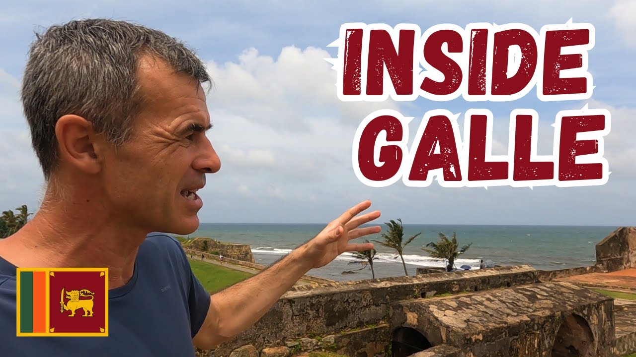 A duo embarks on a captivating exploration of Galle fort.