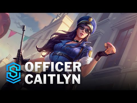 Officer Caitlyn (2021 ASU) Skin Spotlight - League of Legends