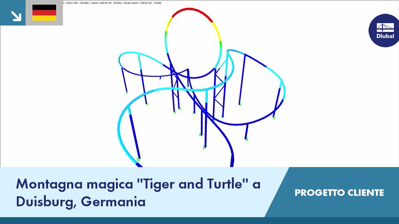 CP 000551 | Montagna magica ''Tiger and Turtle'' a Duisburg, Germania