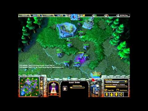 WarCraft 3: Cechi (UD) vs Animaa (HU) - WC55