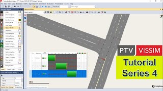 VISSIM Tutorial📽️_Session 4_Learn to input Signal controller🚥 & Signal head➖_Harsh Mer😊