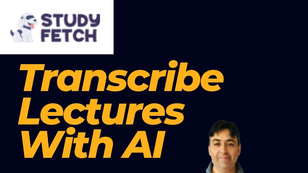 Transcribe Lectures with AI - StudyFetch
