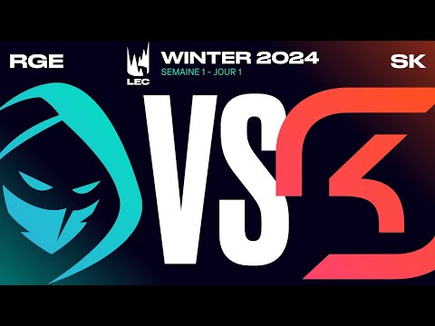 LEC Winter 2024 W1D1 | RGE vs SK