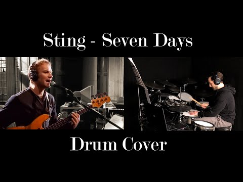 Sting - Seven Days (Drum Cover)