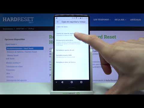 Cómo activar copia de seguridad en HOMTOM S9 Plus - copia de seguridad Google