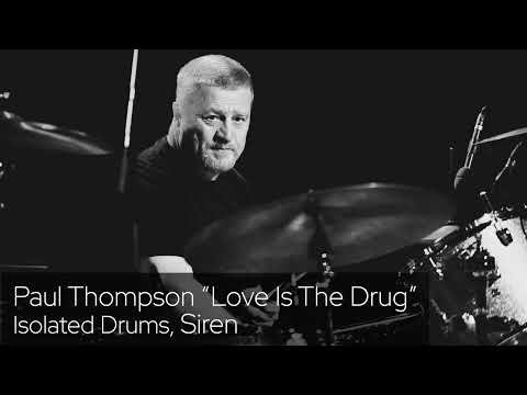 Paul Thompson "Love is the Drug" (Roxy Music) Isolated Drums