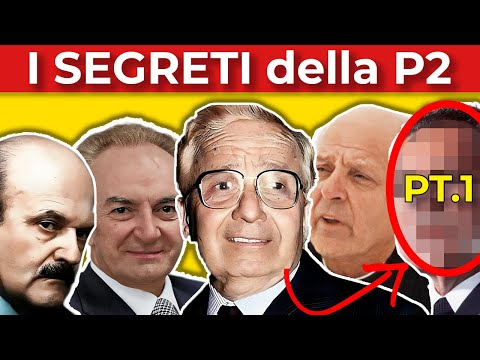 I SEGRETI SVELATI della Loggia P2 di Licio GELLI - Sindona, Marcinkus, Calvi e la CIA Pt.1