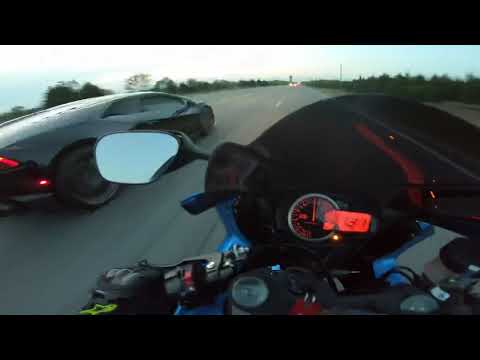 Lamborghini vs GSX-R1000