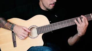 The Shadow Hunter - Angra - Guitar Lesson/Video Aula