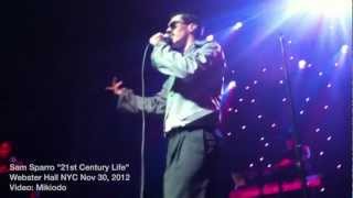 SAM SPARRO &quot;21st Century Life&quot; Webster Hall NYC 2012
