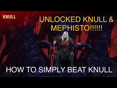 I FINALLY UNLOCKED KNULL AND MEPHISTO!! AND HOW TO BEAT KNULL