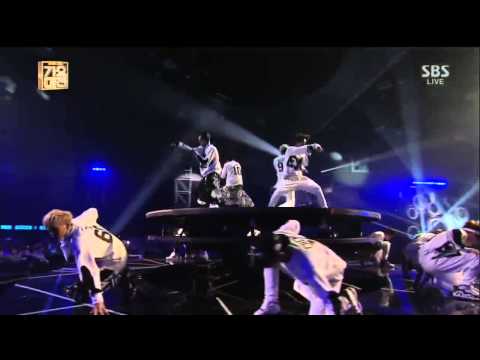 EXO - Growl (Sehun, Luhan, Lay, Kai) @SBS