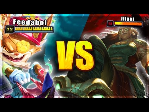 When A Challenger Kled Meets Illaoi...