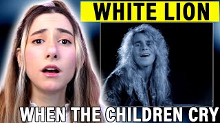 White Lion - When The Children Cry | Singer &amp; Musician -  Reaction and Analysis