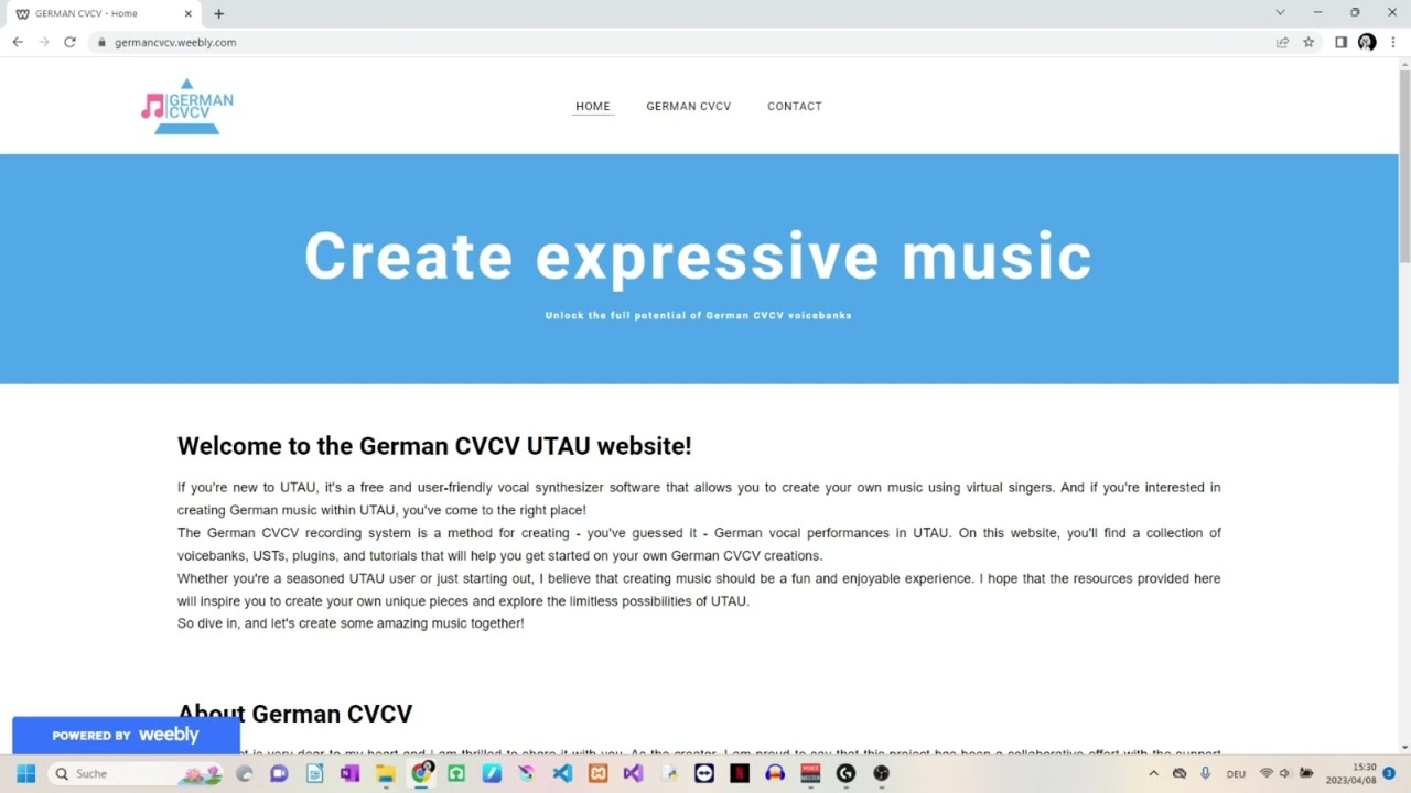 [UTAU Tutorial] Even messier Overview over German CVCV v. 2 Voicebank and UST Creation