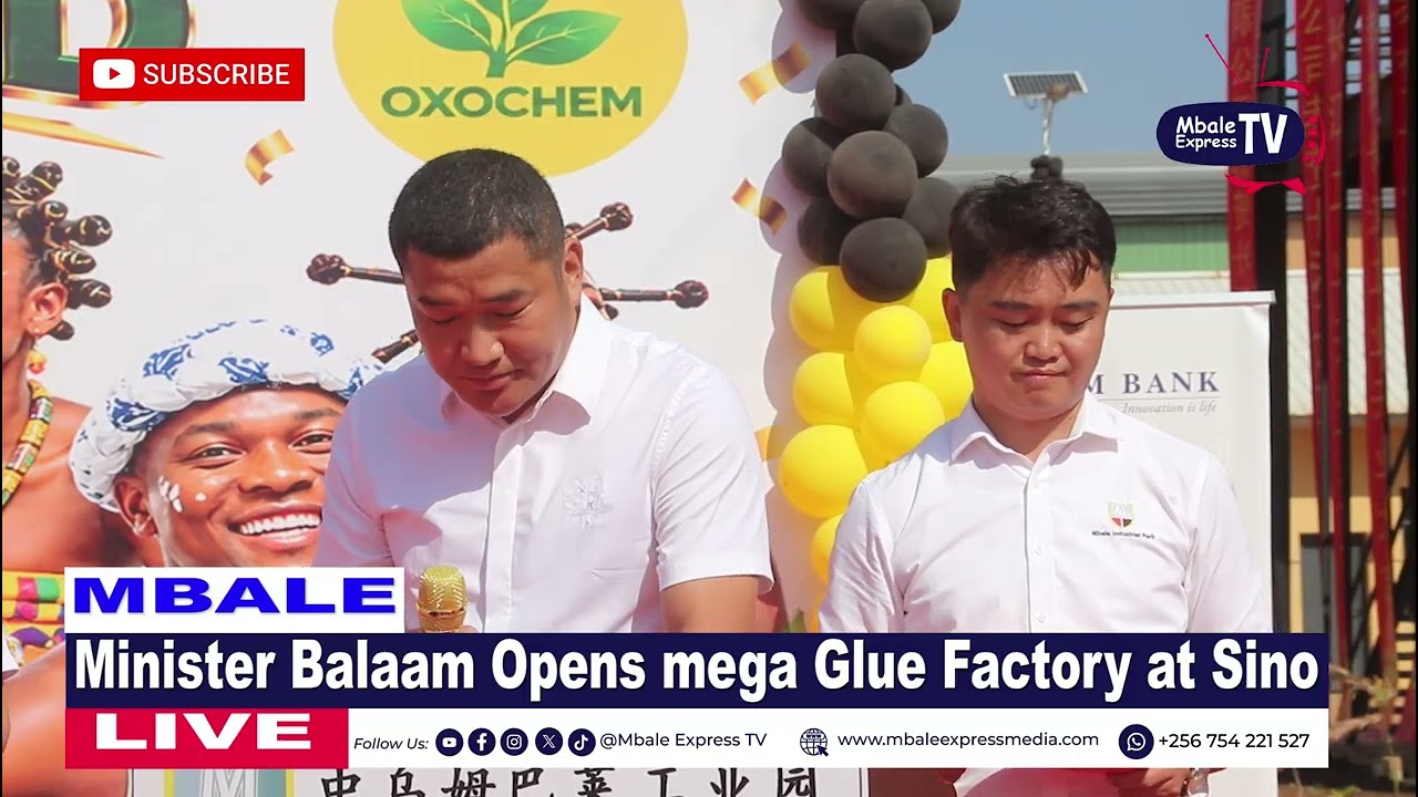 Minister Balaam Opens Mega 'Yangtze Glue Manufacturing Industry' at Sino Industrial Park 