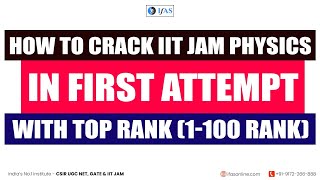 How To Crack IIT JAM Physics In First Attempt with [1-100] Rank | Shubham Malik Sir