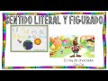 Sentido literal y sentido figurado- Primaria 2º