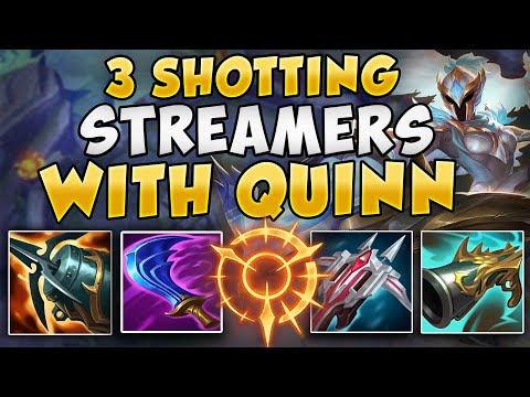 *Rank 1 Quinn* Tilting Streamers With My Crazy Damage Quinn Build - League of Legends