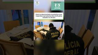 Polícia desmantela quadrilha que importava produtos dos EUA para vender no Brasil