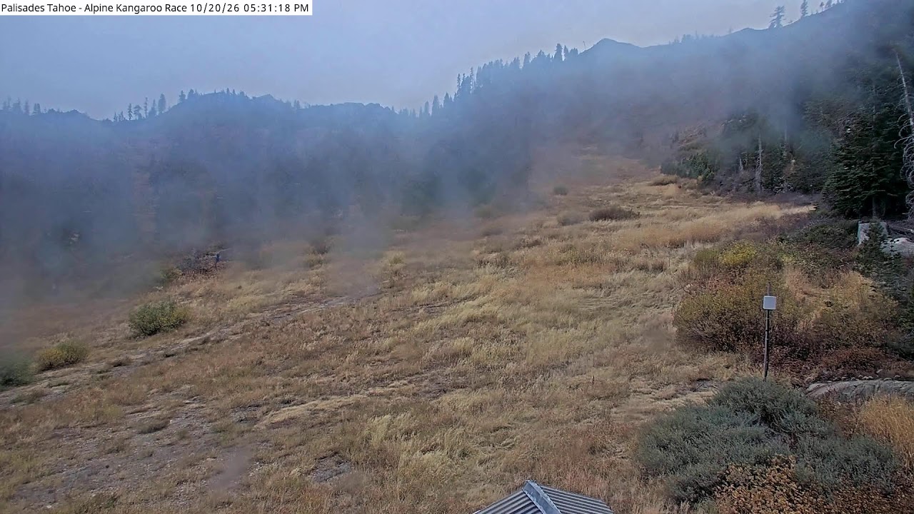 Live webcam view of Palisades Tahoe Alpine Race Course