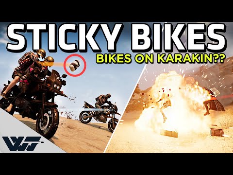 STICKY BOMBS & BIKES - How was this game mode SO MUCH FUN??? - PUBG