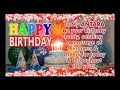Happy Birthday ANTARA | ANTARA Birthday Song