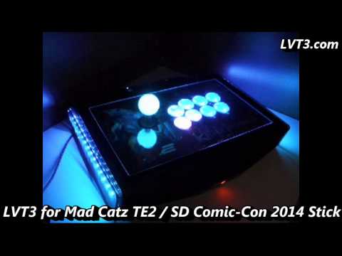 Mad Catz TE2 with LVT3 LED Light Controller for Comic-Con San Diego 2014 XBox One / XBone