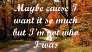 Brandon Heath - I&#39;m Not Who I Was (Lyrics on screen)